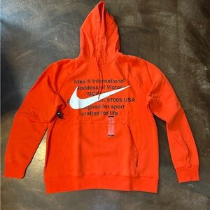 Nike Bright Red Men's Hoodie